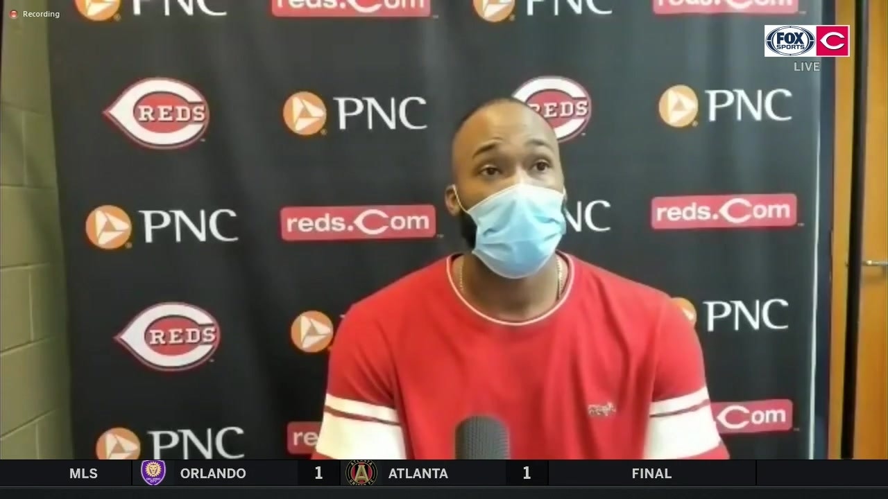 Amir Garrett talks about the Reds chemistry in their win over the Pirates