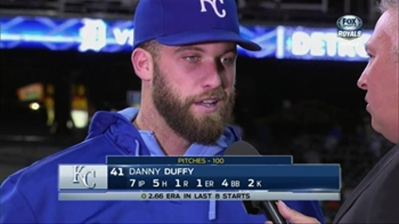 Duffy: 'Just trying to eat innings'