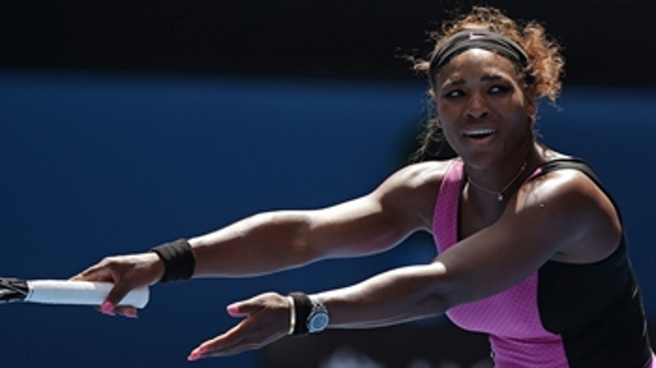 Serena Williams upset at Australian Open