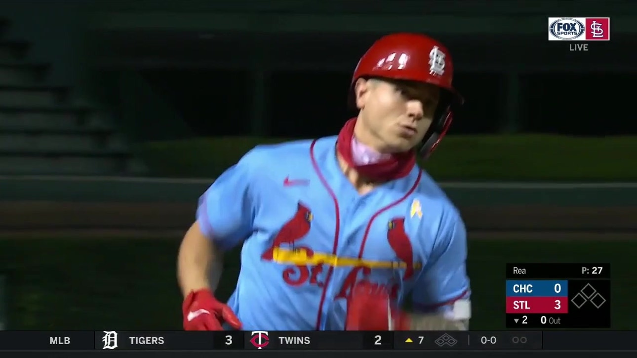 WATCH: DeJong, O'Neill go deep in second inning to lift Cards over Cubs and sweep doubleheader