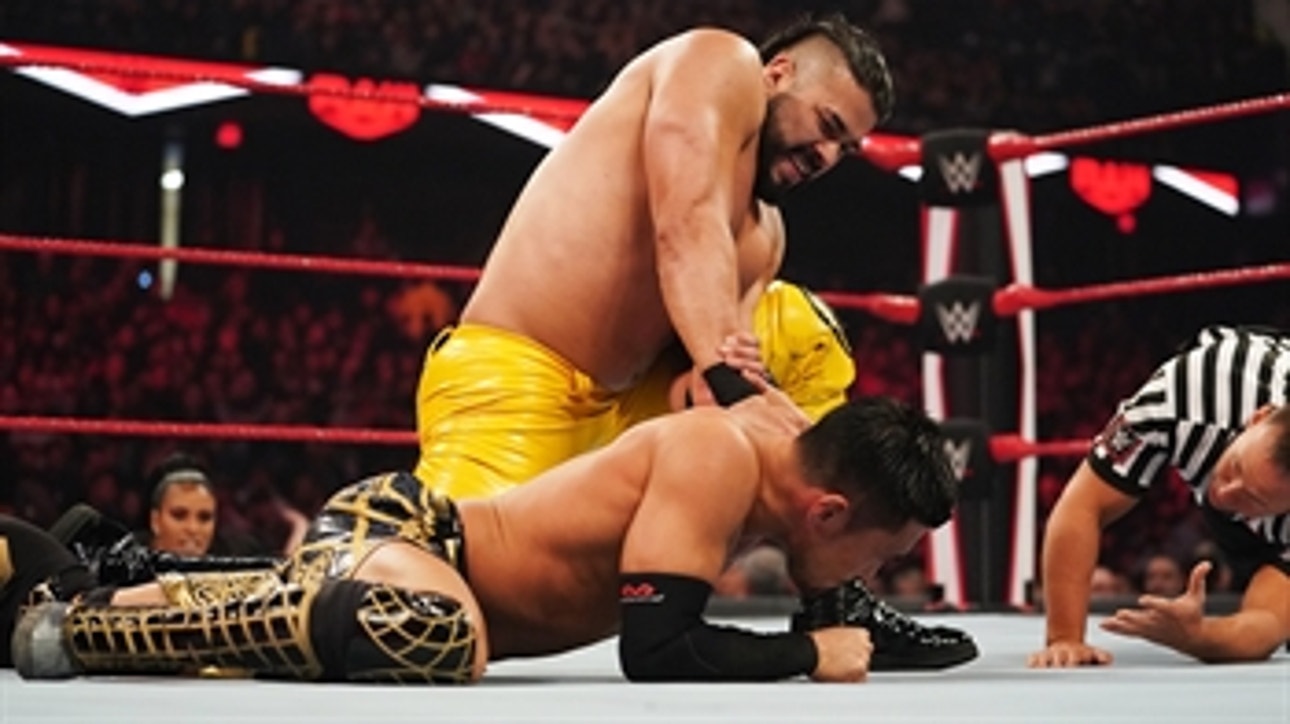 Akira Tozawa vs. Andrade: Raw, Nov. 25, 2019