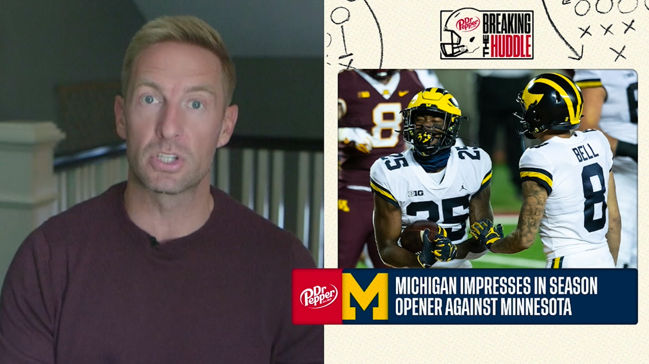 How Michigan impressed in win over Minnesota | Breaking the Huddle with Joel Klatt