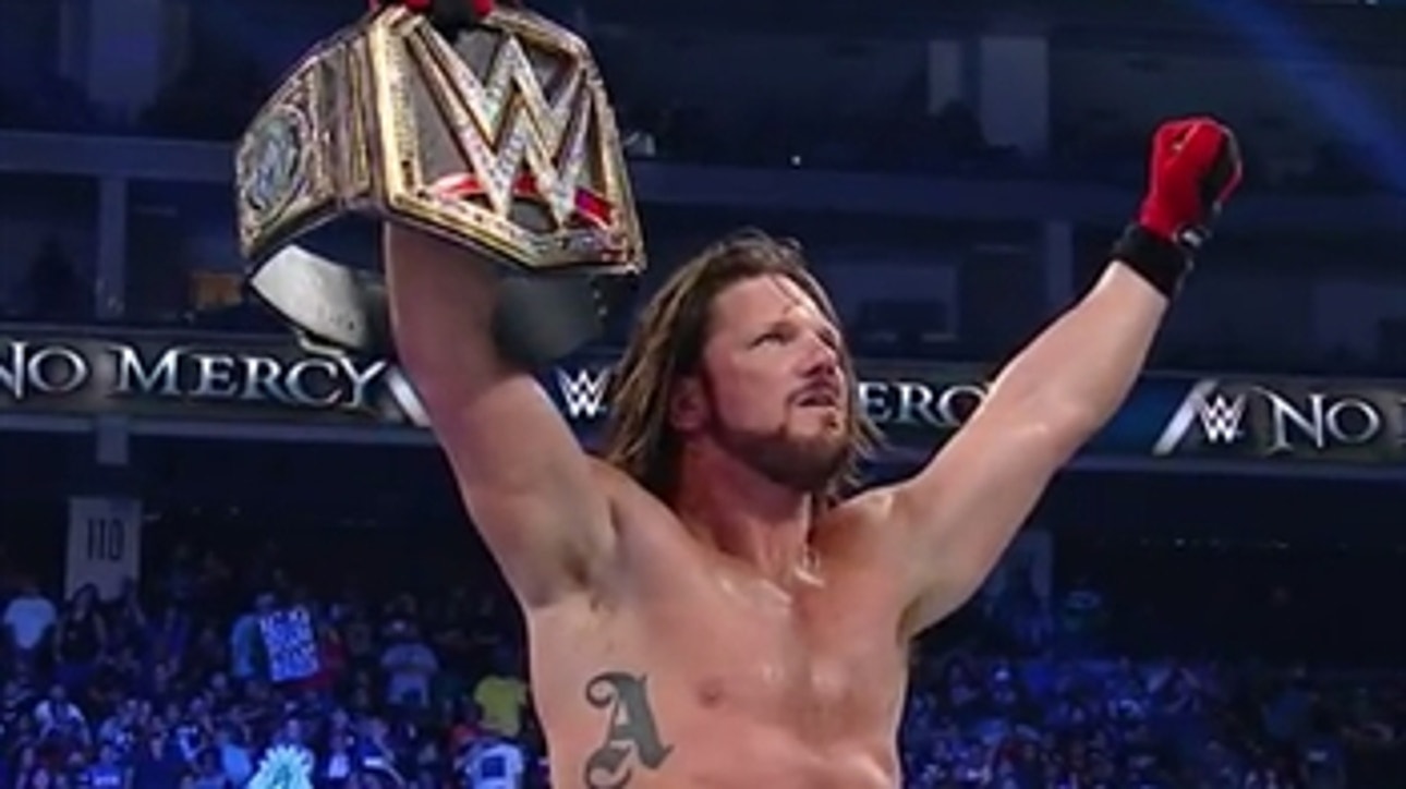 AJ Styles opens up on pressures of being at the top and self-criticism