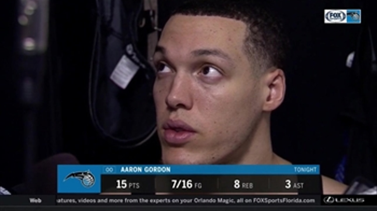 Aaron Gordon: Players have to be ready, focused every night in this league