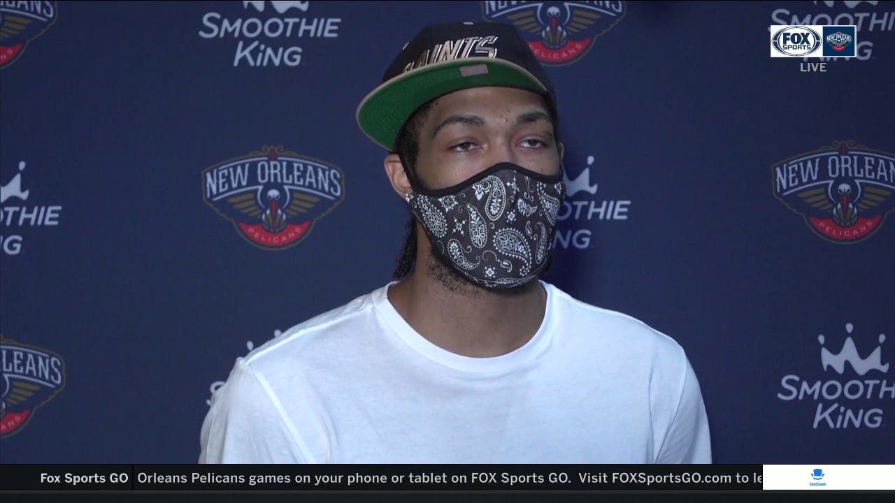 Brandon Ingram talks defense in the Pelicans win over the Wizards