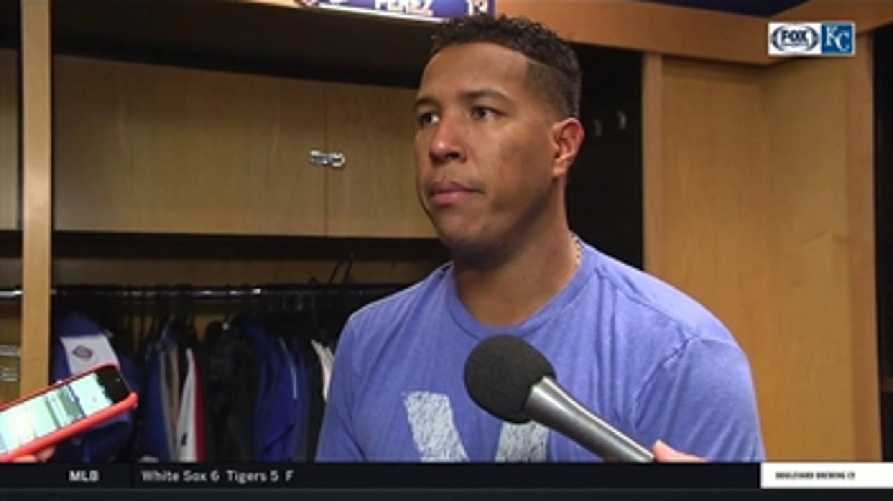 Salvy on his fourth straight 20-homer season: 'It means a lot to me'