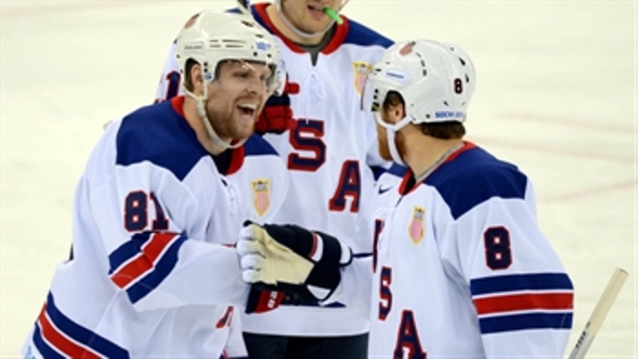 Sochi Now: Kessel hat trick inspires USA victory