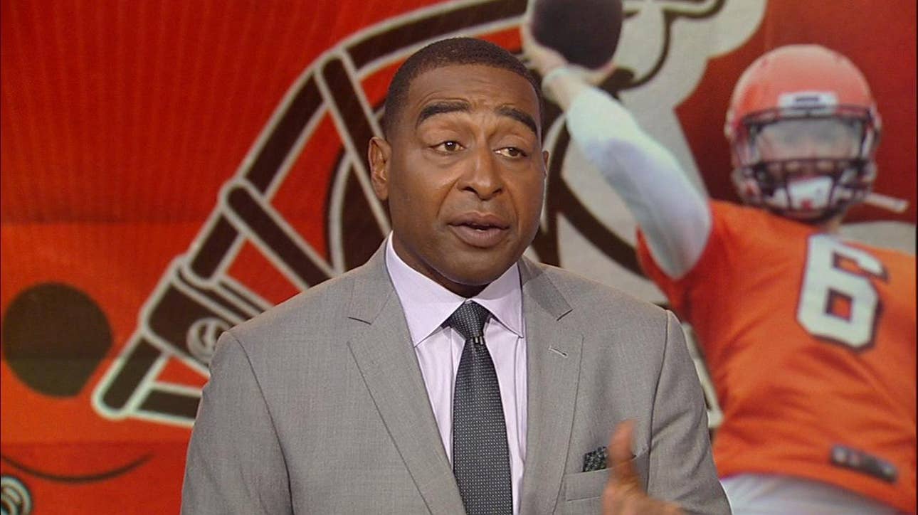 Cris Carter on the biggest adjustment ahead for rookie Baker Mayfield ' NFL ' FIRST THINGS FIRST