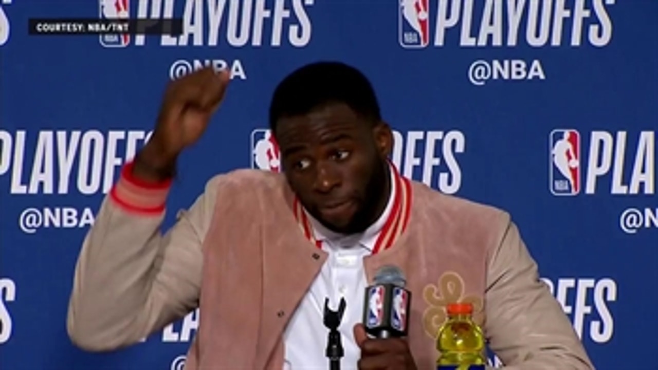 Draymond Green Press Conference - Game 2 ' Pelicans at Warriors
