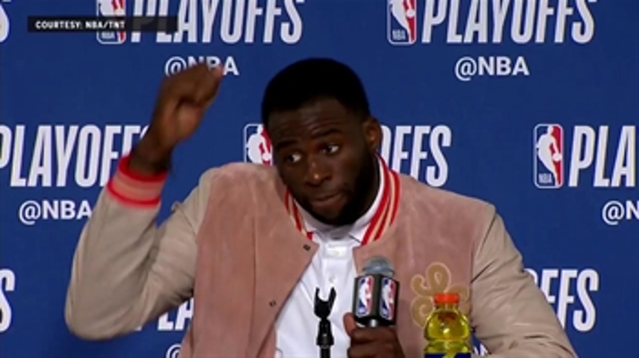 Draymond Green Press Conference - Game 2 ' Pelicans at Warriors