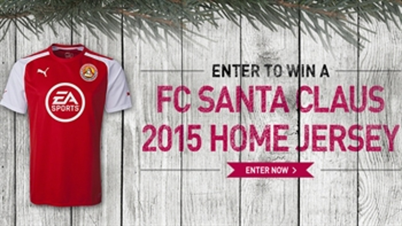 FC Santa Claus wants you to have a very merry Christmas