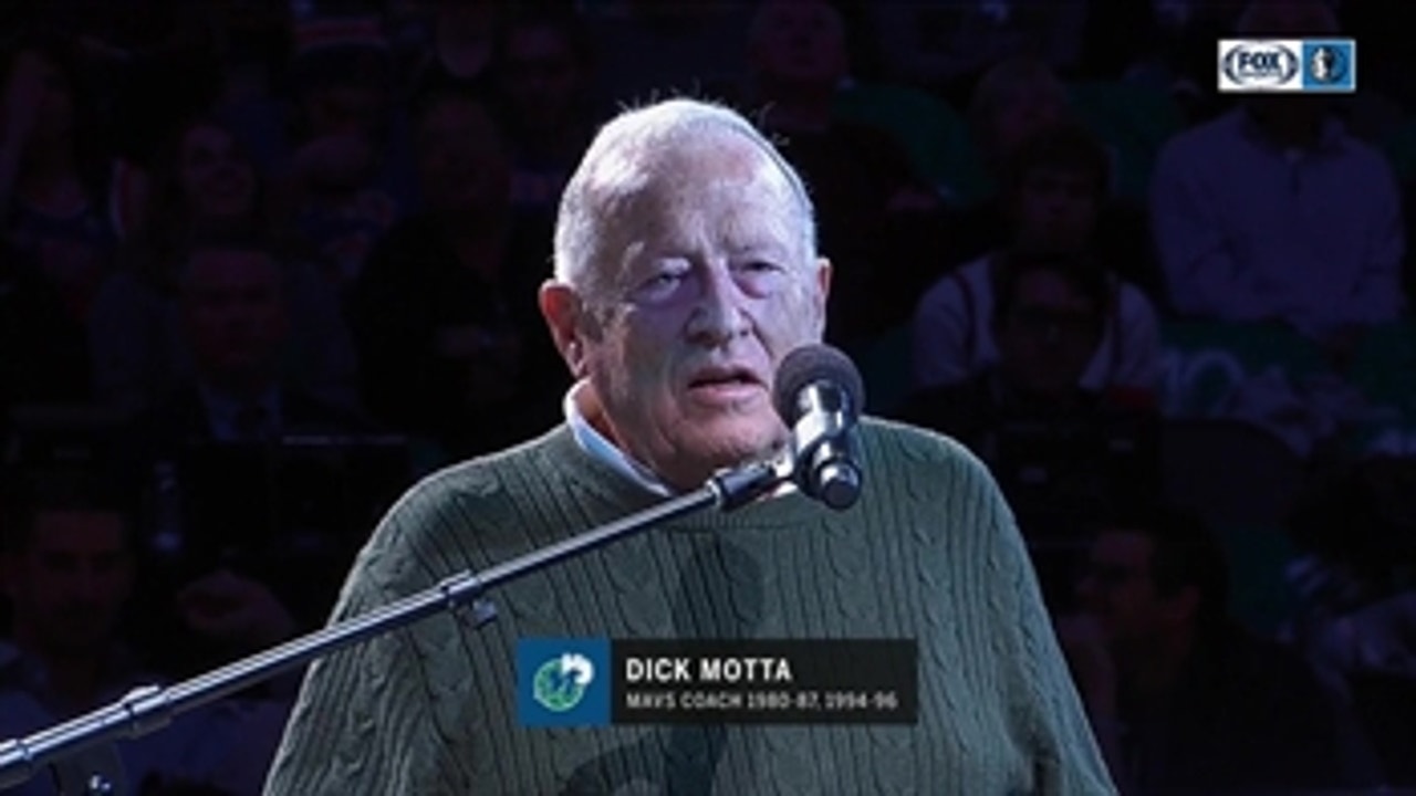 Dick Motta tribute speech to Derek Harper