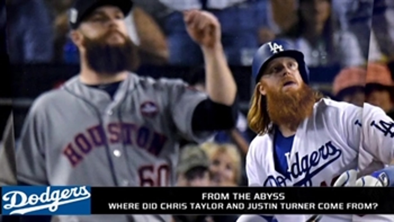 Where the heck did Chris Taylor and Justin Turner come from?