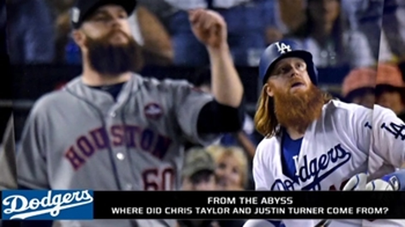Where the heck did Chris Taylor and Justin Turner come from?