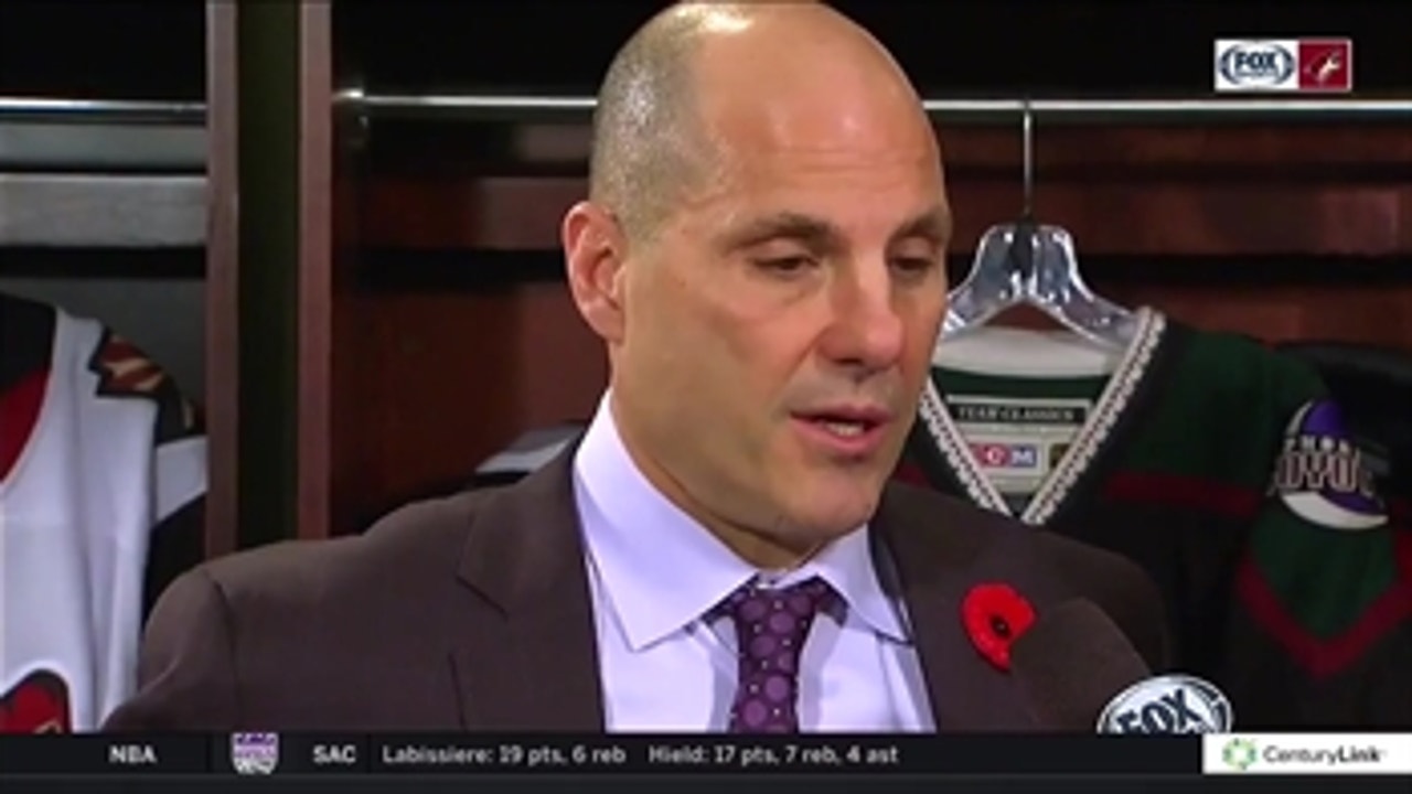 Rick Tocchet: We're looking for people to make some plays