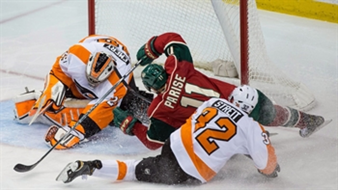 Wild fall to Flyers, 5-2