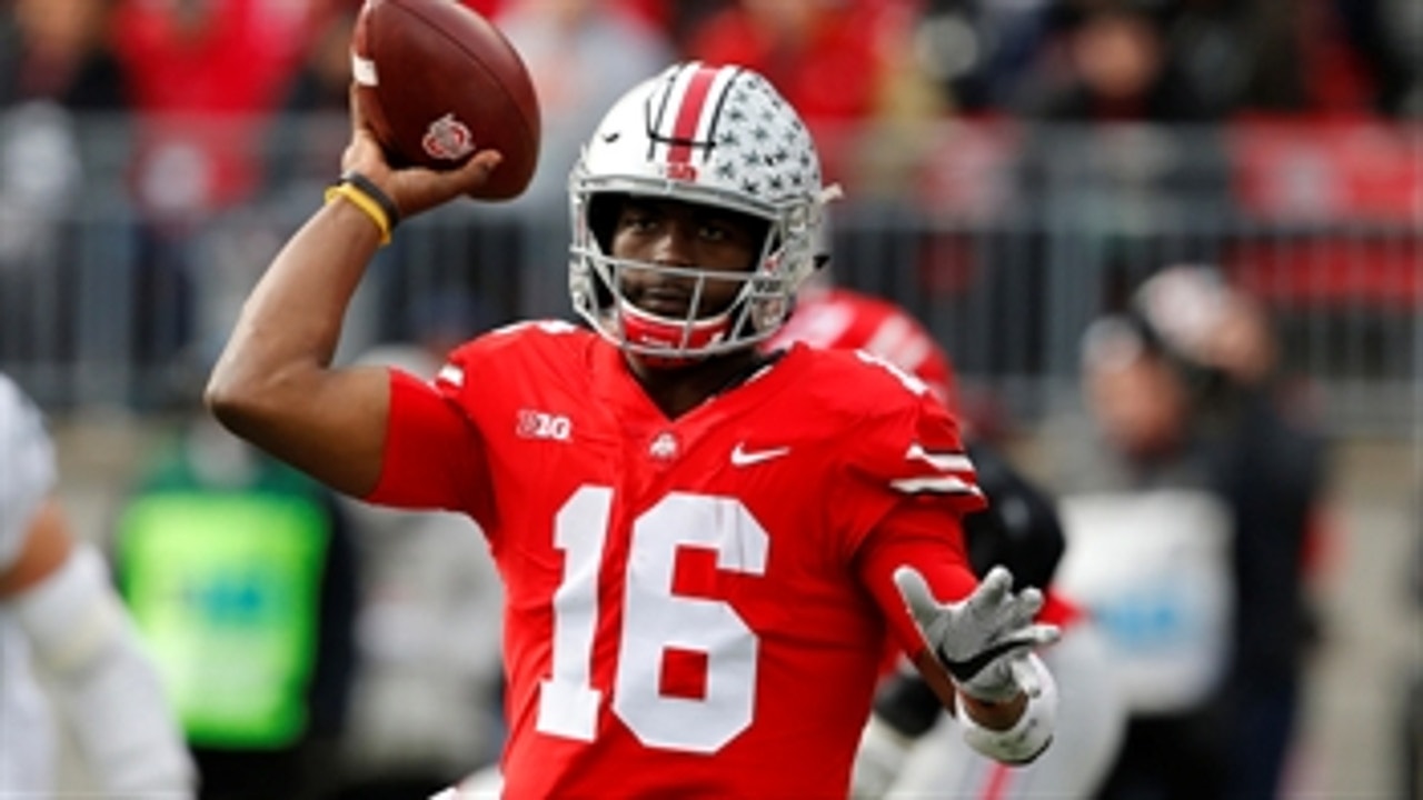 J.T. Barrett and the No. 13 Ohio State Buckeyes destroy the No. 12 Michigan State Spartans 48-3
