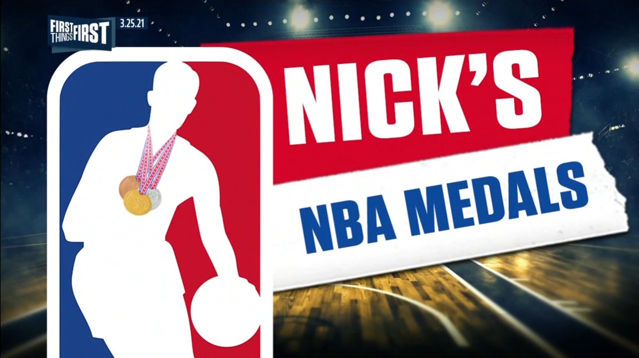 Nick Wright awards his NBA Medals; Talks Kawhi Leonard ' FIRST THINGS FIRST