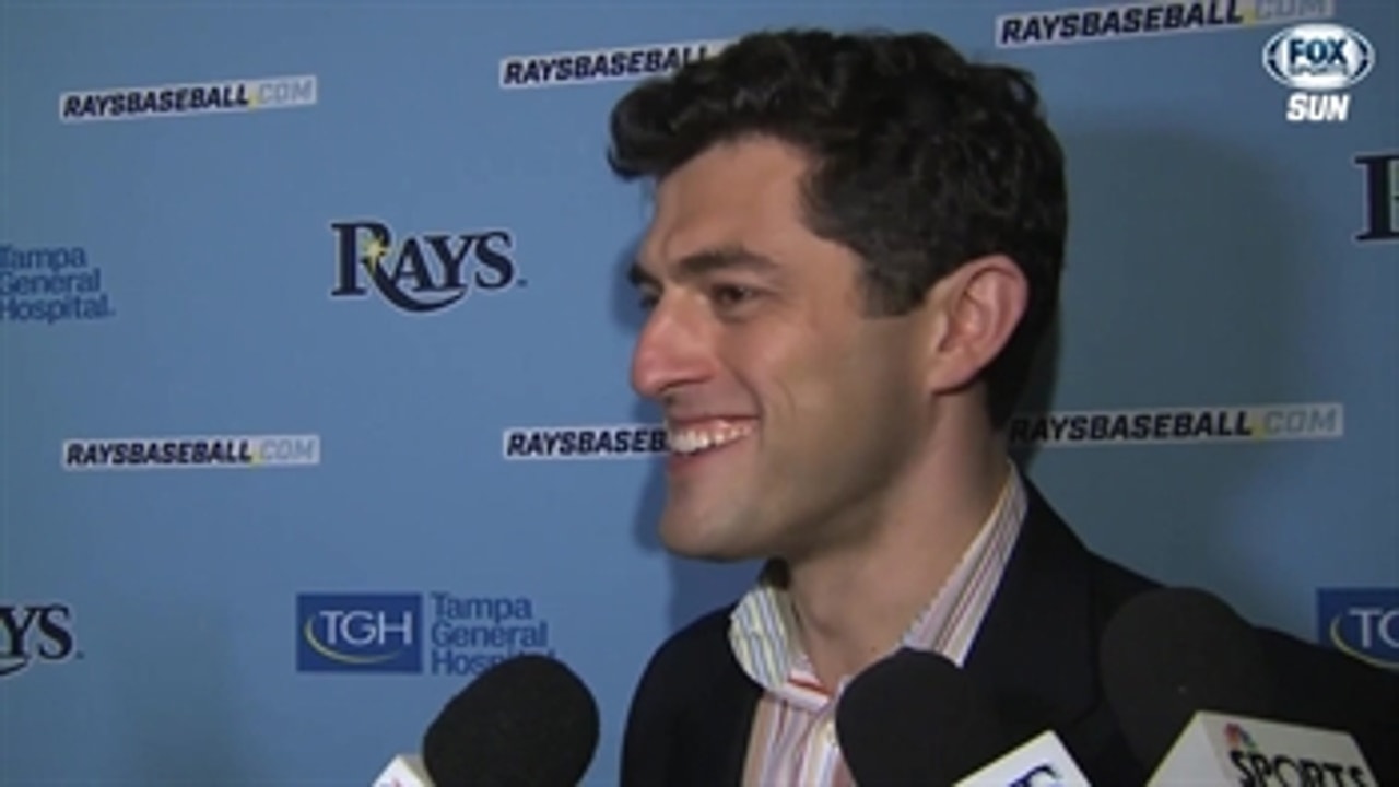 Rays VP of baseball operations Chaim Bloom all smiles after 1st day of draft