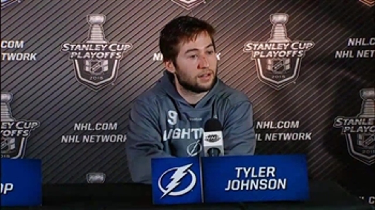 Tyler Johnson: 'I can't say enough about our leadership'
