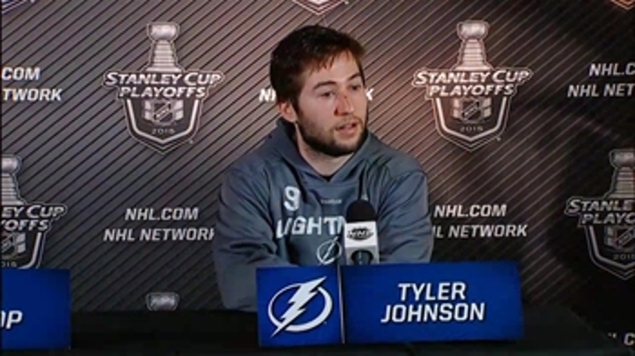 Tyler Johnson: 'I can't say enough about our leadership'