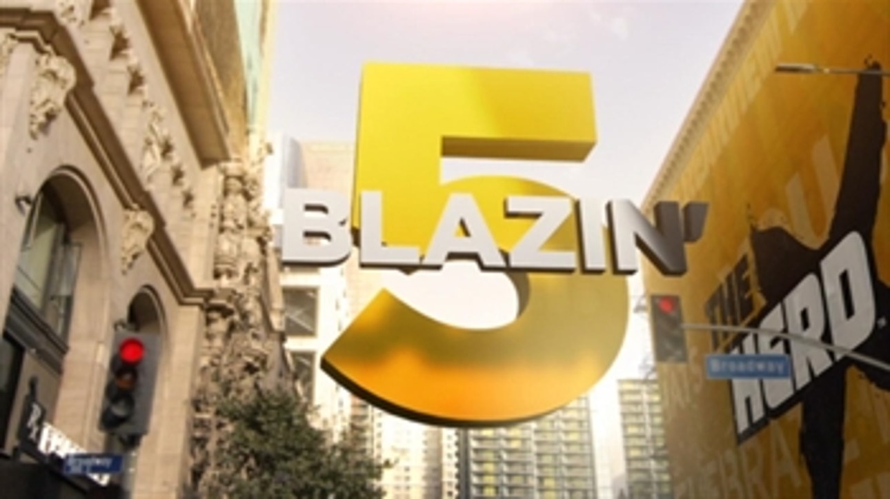 Blazin' 5: Colin's picks for NFL Week 1