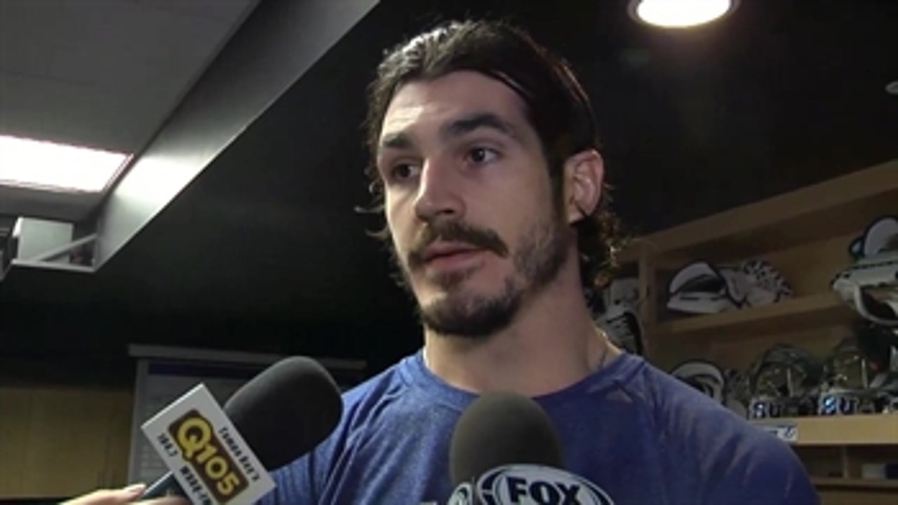Brian Boyle on the Game 3 victory