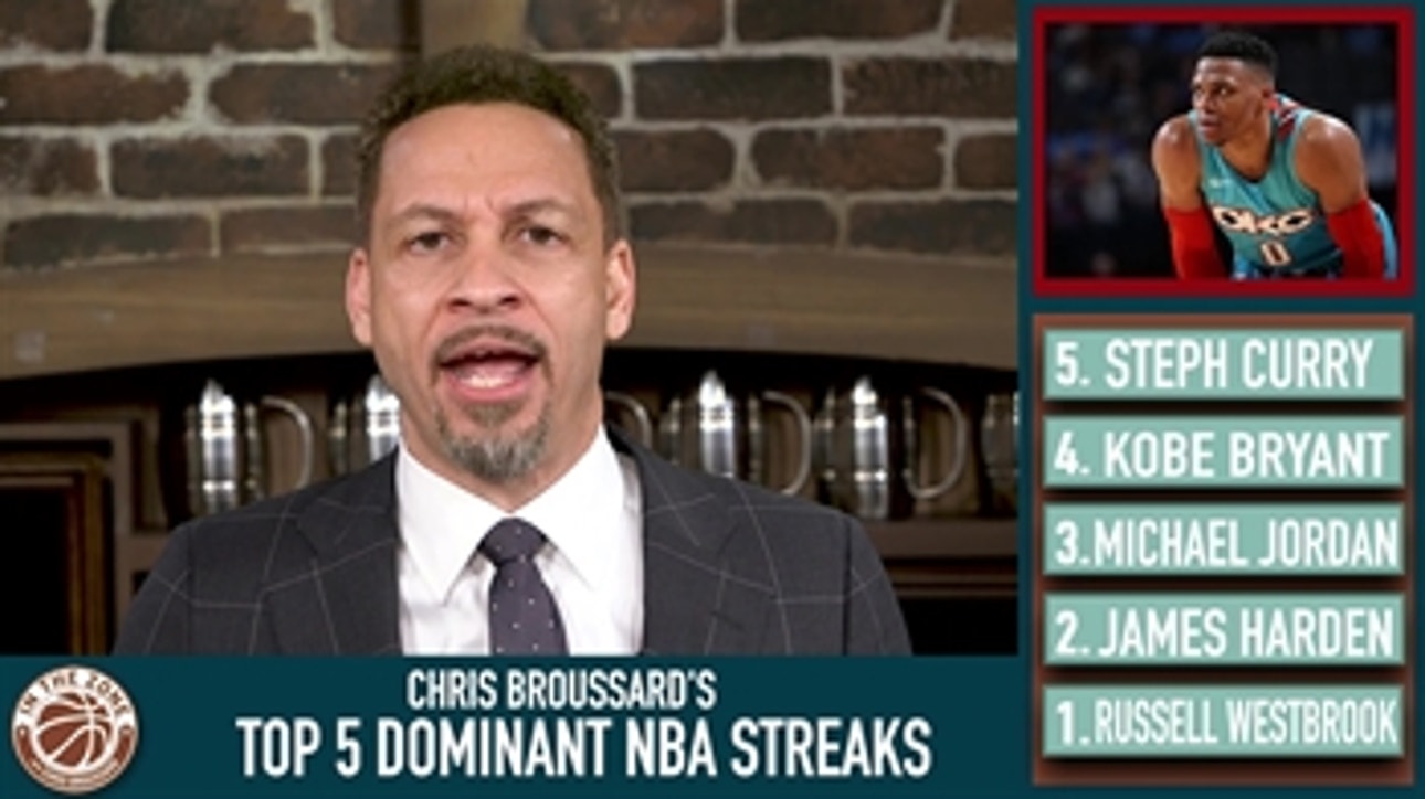 Chris Broussard Ranks the Top 5 Dominant NBA Streaks of All Time ' CHRIS BROUSSARD'S TOP 5