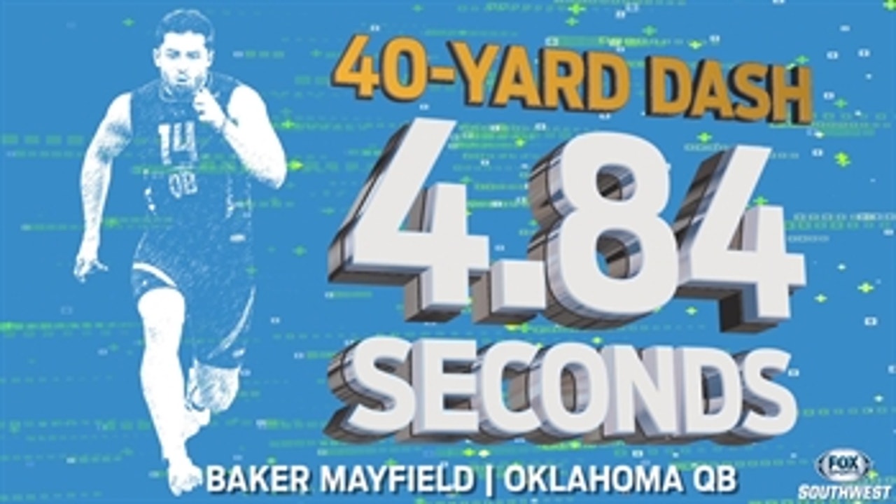 Baker Mayfield at the NFL Scouting Combine ' Prospect Profiles