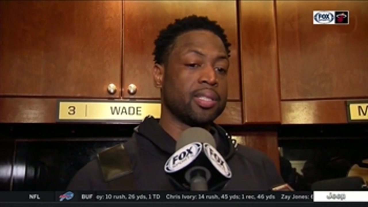 Dwyane Wade on where Miami stands at end of 2018 after loss to Minnesota