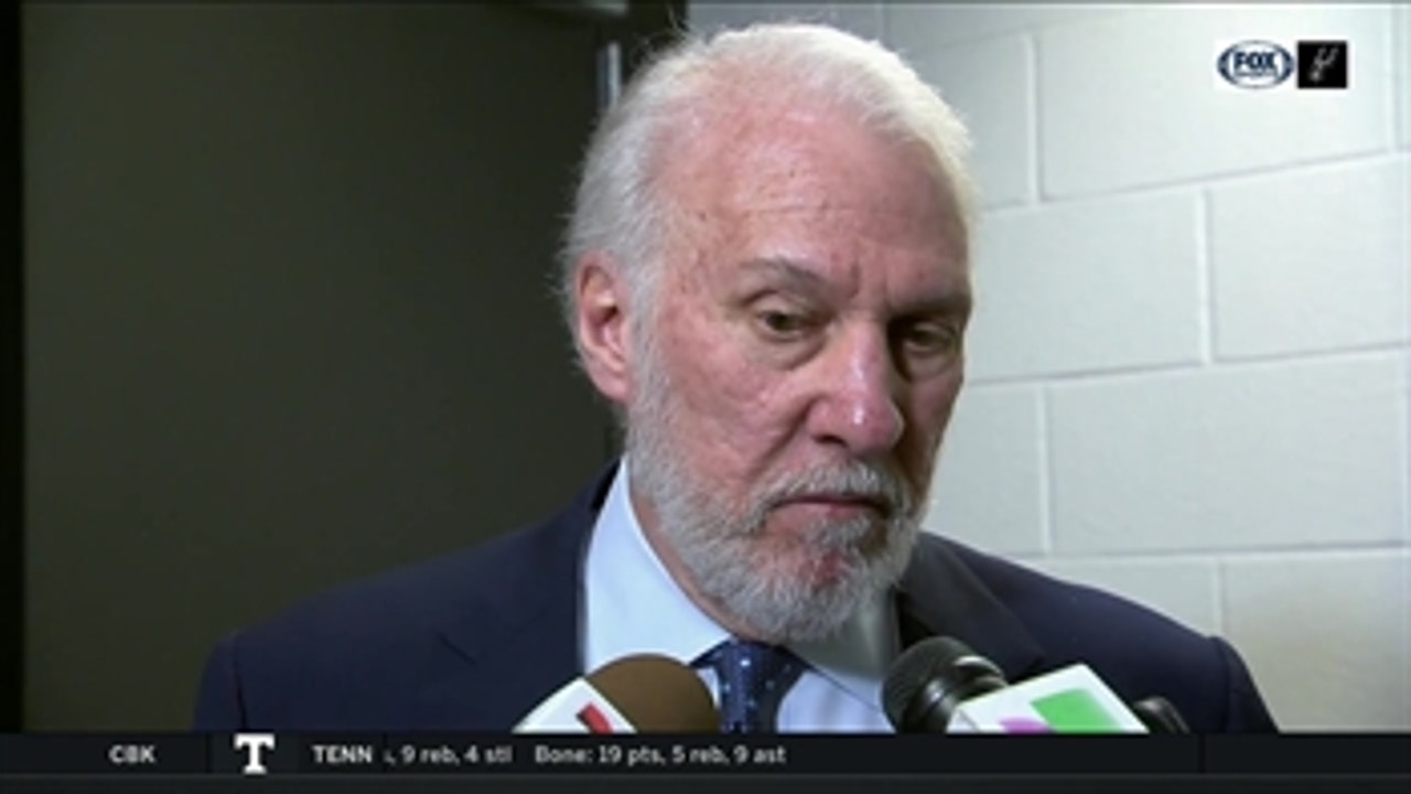 Gregg Popovich on Spurs thrilling win over Suns