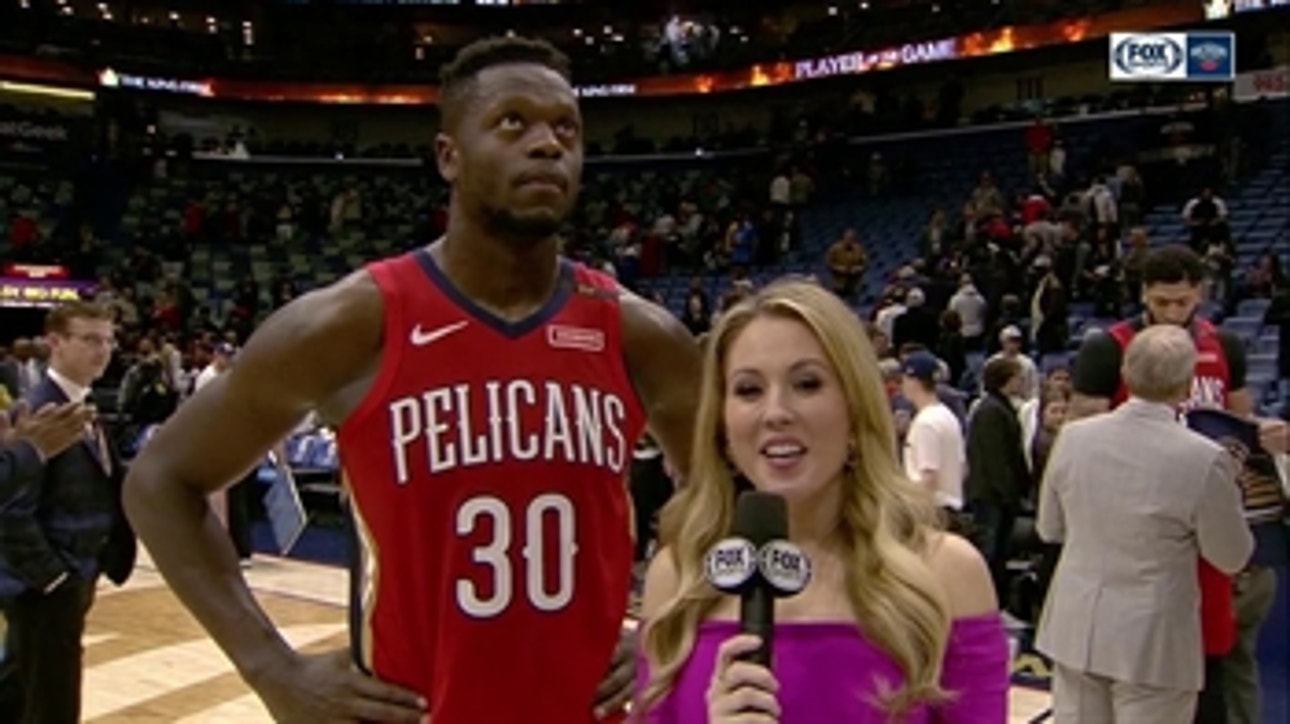 Julius Randle on defeating OKC at home 118-114