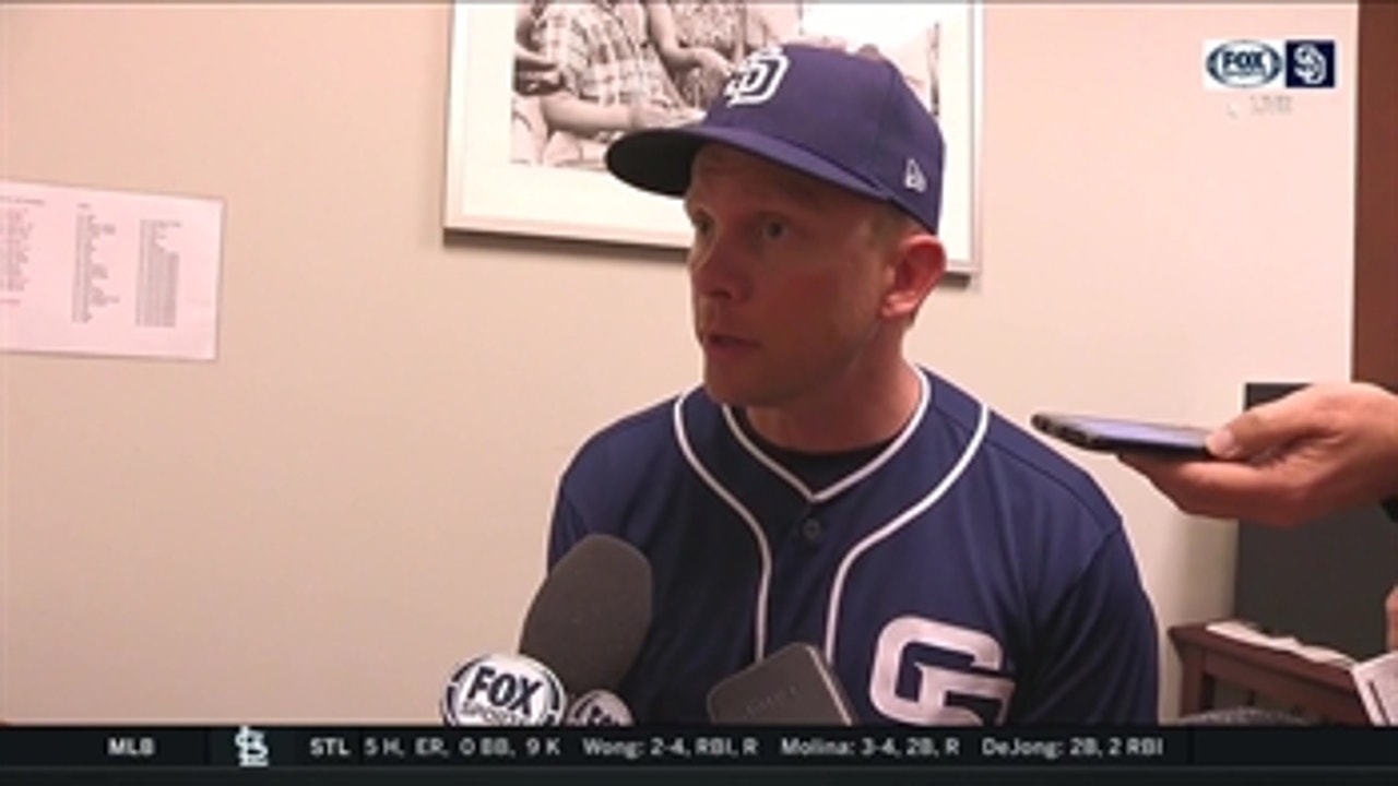 Padres skipper Andy Green on Strahm's start & winning the series in St. Louis