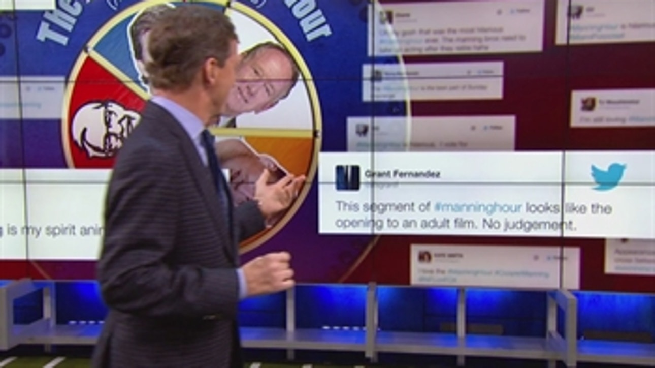 Cooper Manning responds to his favorite tweets ' FOX NFL KICKOFF #MANNINGHOUR