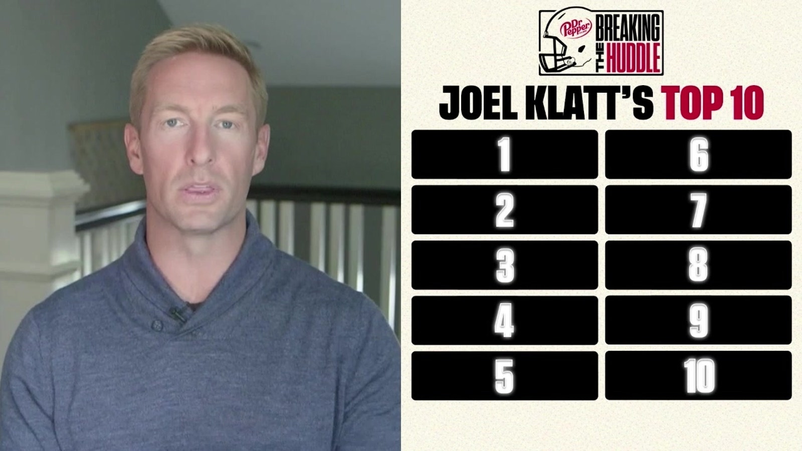 Joel Klatt's Week 6 Top 10 college football rankings