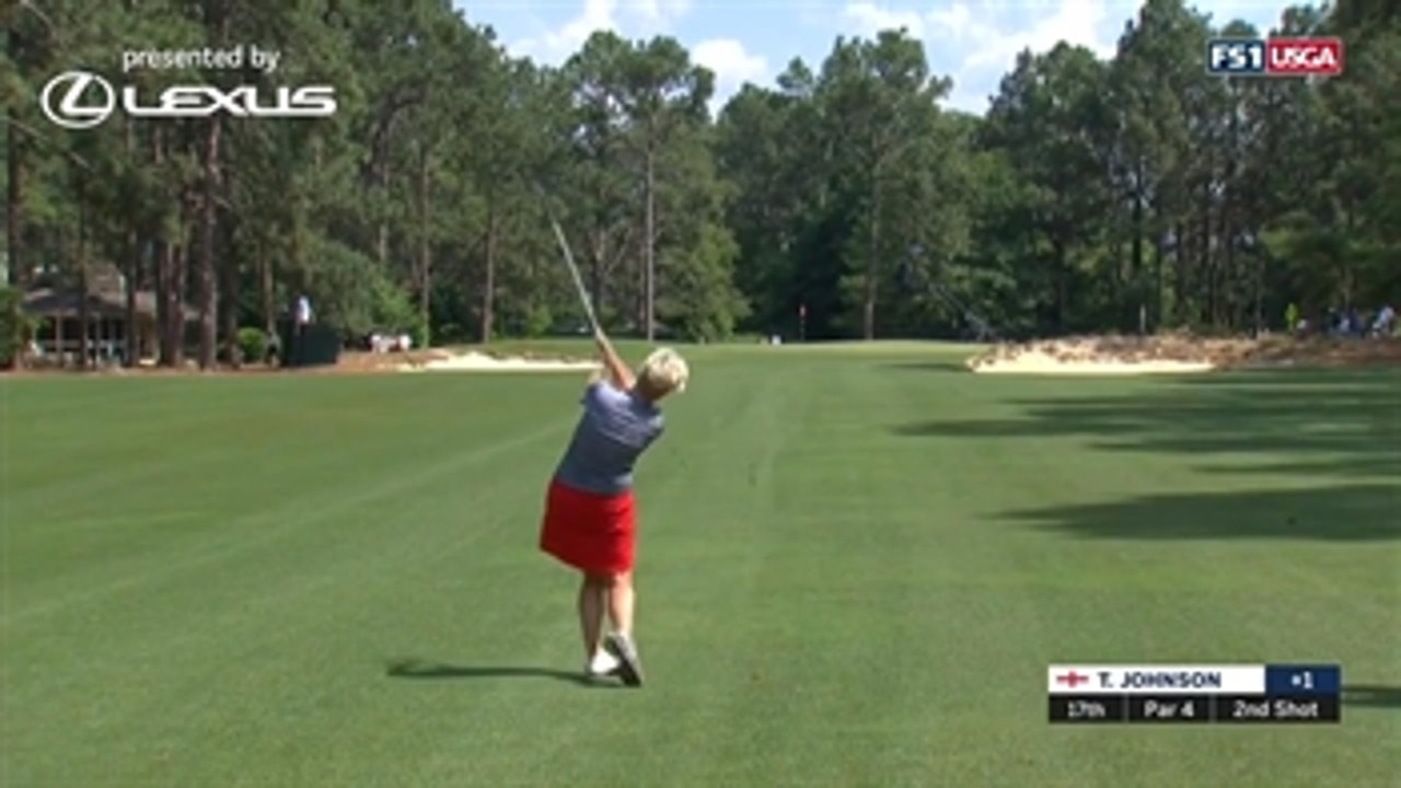Trish Johnson's 66 in Two Minutes