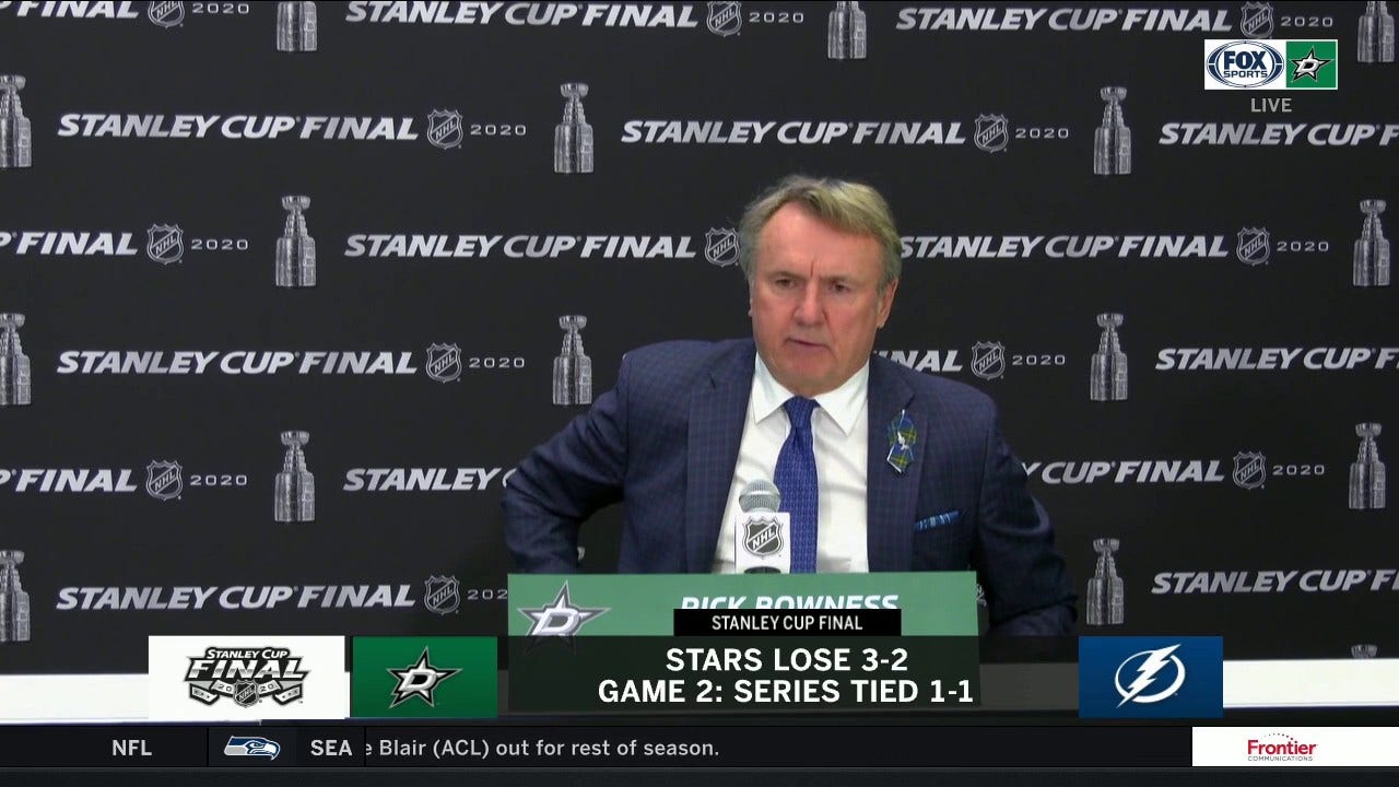 Rick Bowness on Losing Blake Comeau, Stars Loss to Lightning