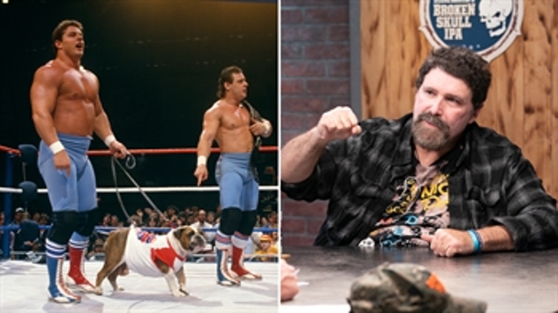 Mick Foley's recalls his WWE debut against The British Bulldogs: Broken Skull Sessions extra
