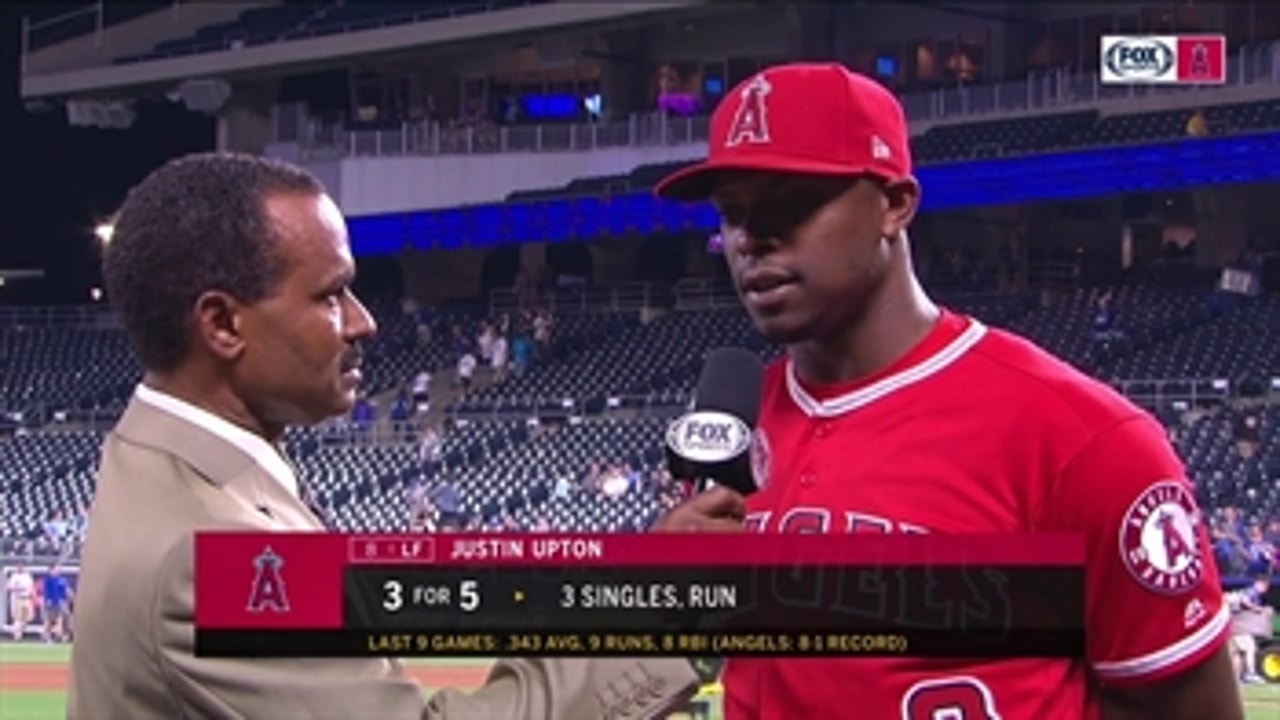 Justin Upton on Shohei Ohtani: 'we love having him in the lineup'