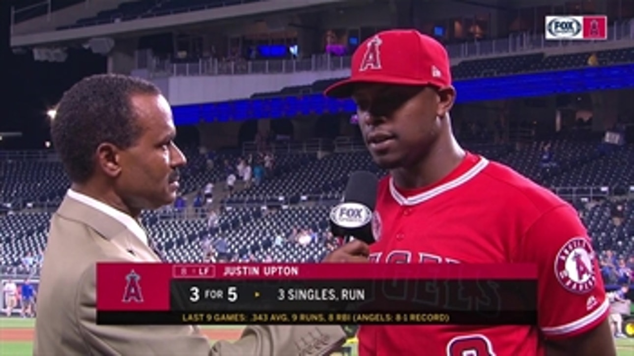 Justin Upton on Shohei Ohtani: 'we love having him in the lineup'