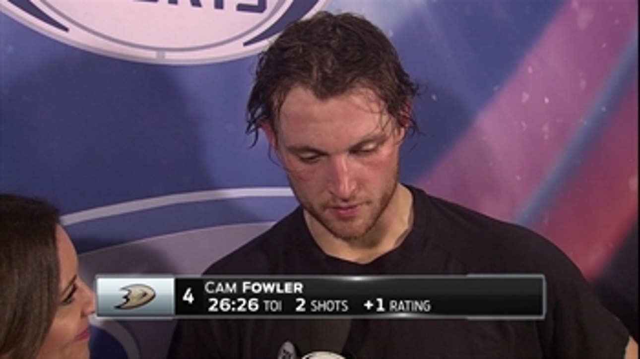 Cam Fowler postgame: 'One of our better defensive efforts of the year'