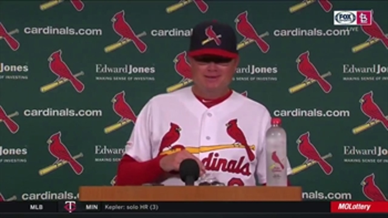 Shildt on Wainwright: 'That's a recipe for how you pitch right there'