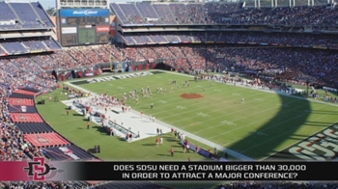 Does SDSU need a bigger stadium than 30k seats for football?