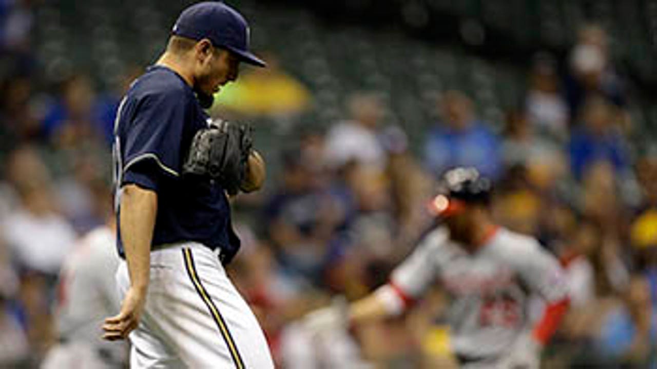Brewers shut out by Nationals