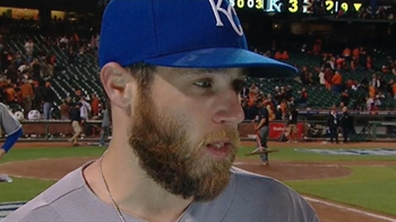 Greg Holland gets the save in Game 3