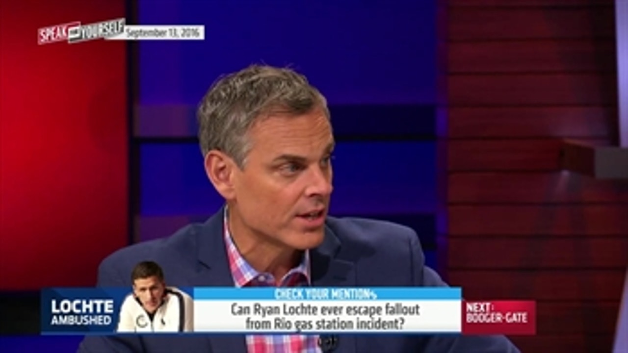 Ryan Lochte's Rio incident will continue to haunt him - 'Speak for Yourself'