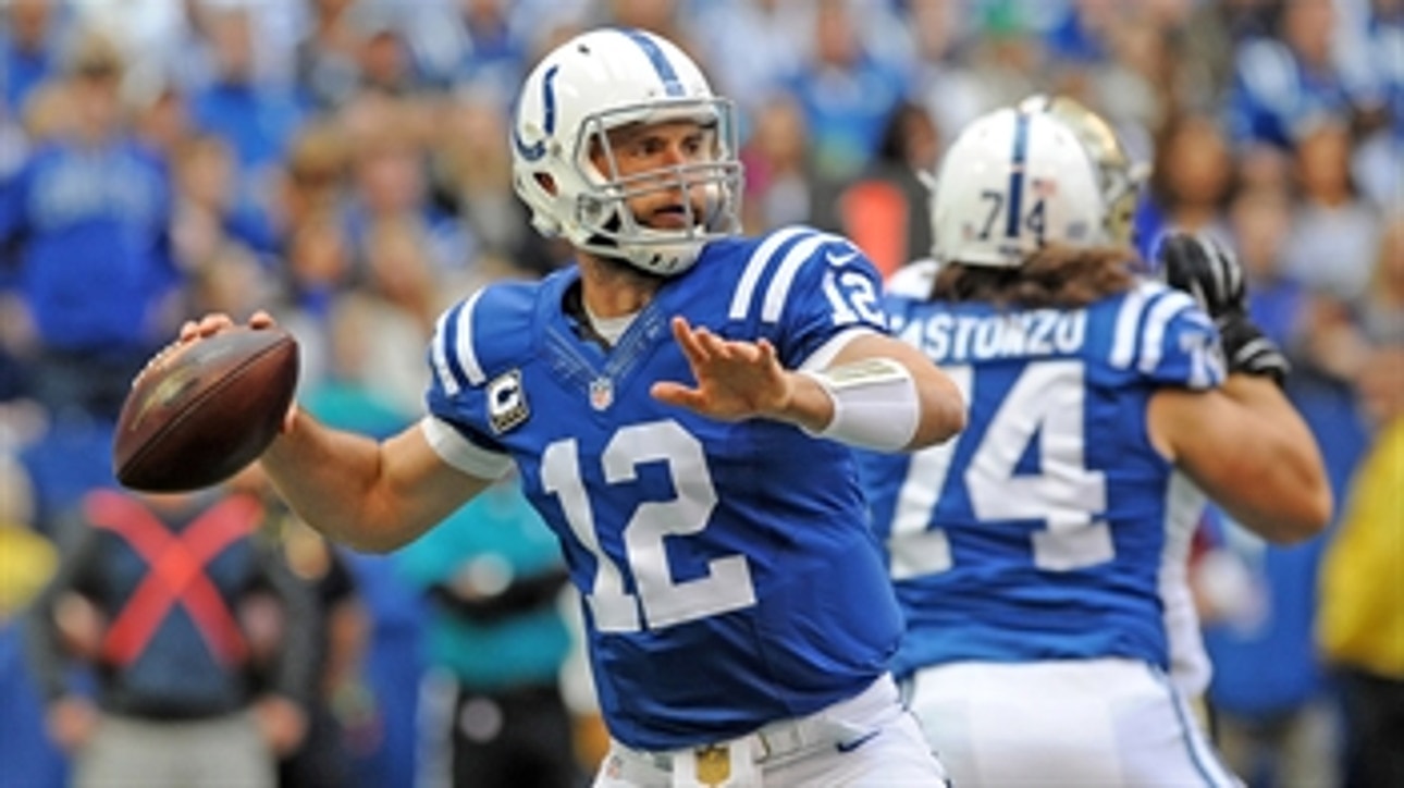 Andrew Luck struggles as Colts fall to Saints