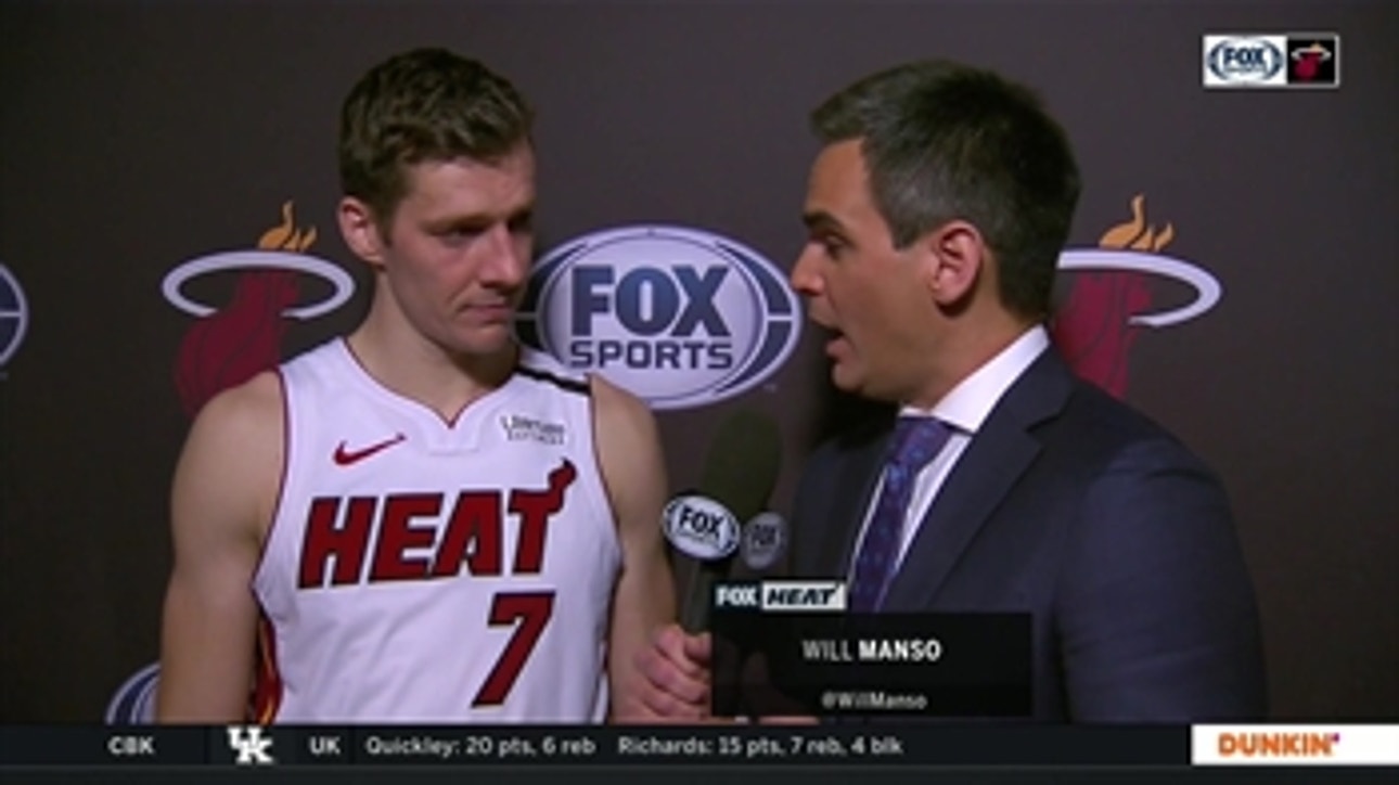 Goran Dragic talks tonight's offensive output, finishing games at home
