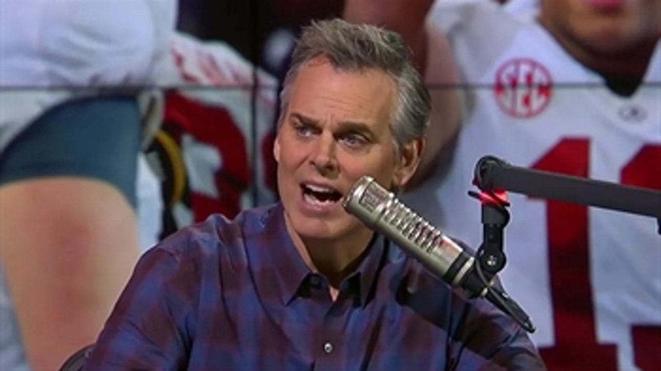 Colin Cowherd shres the one statement that makes him want to stick a fork in his retina