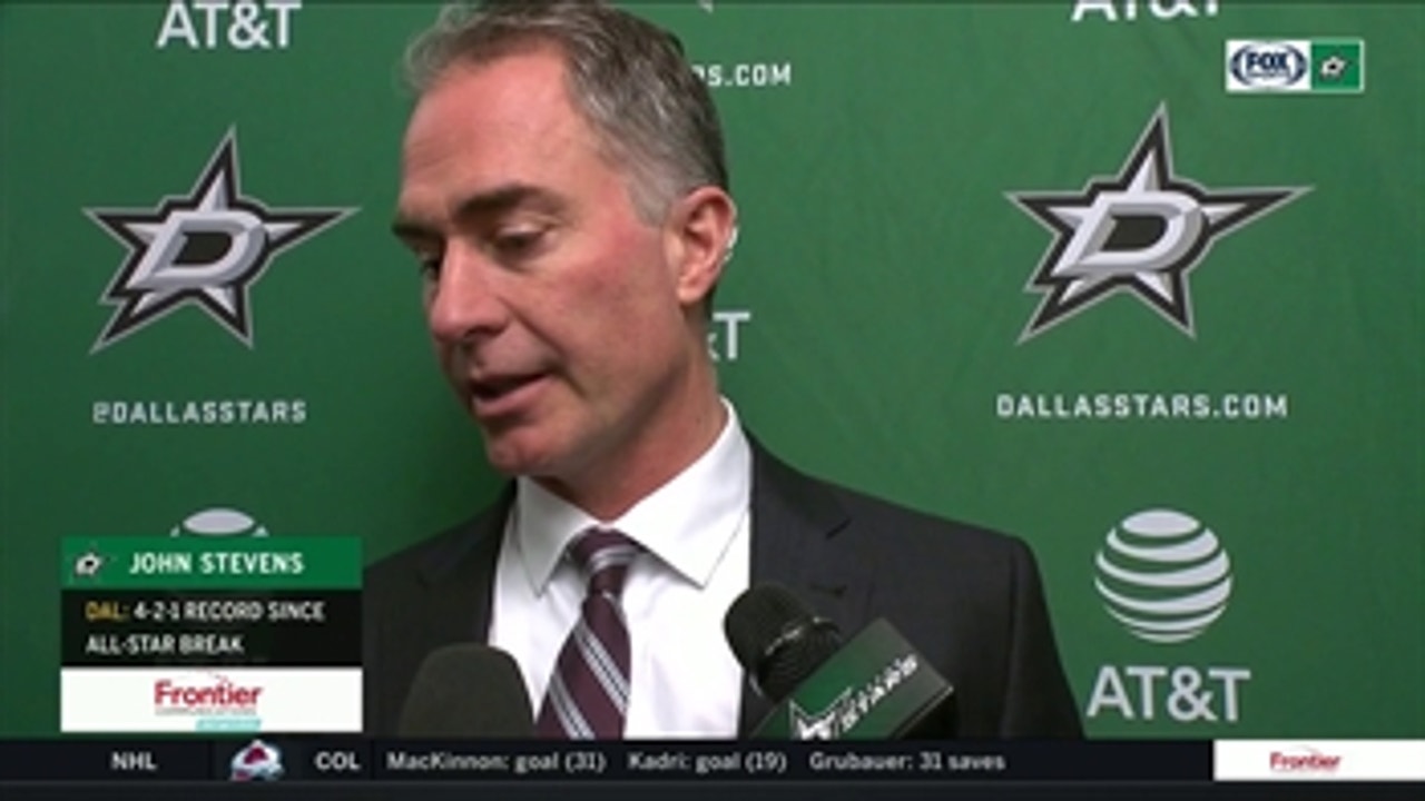 John Stevens on the Huge Dallas win over St. Louis in Overtime